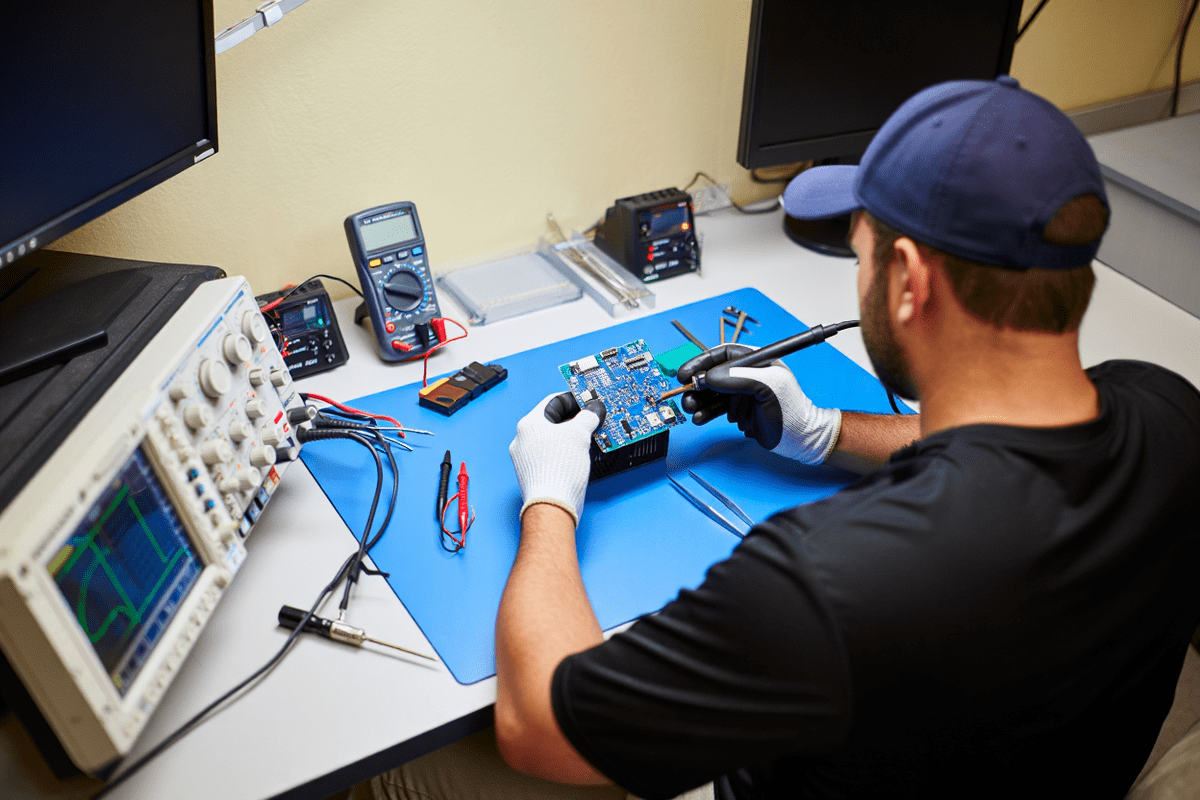 Процесс ремонта техники Зенит в service-zenit